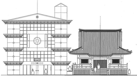 ＡＮ寺院 + 納骨堂 計画案